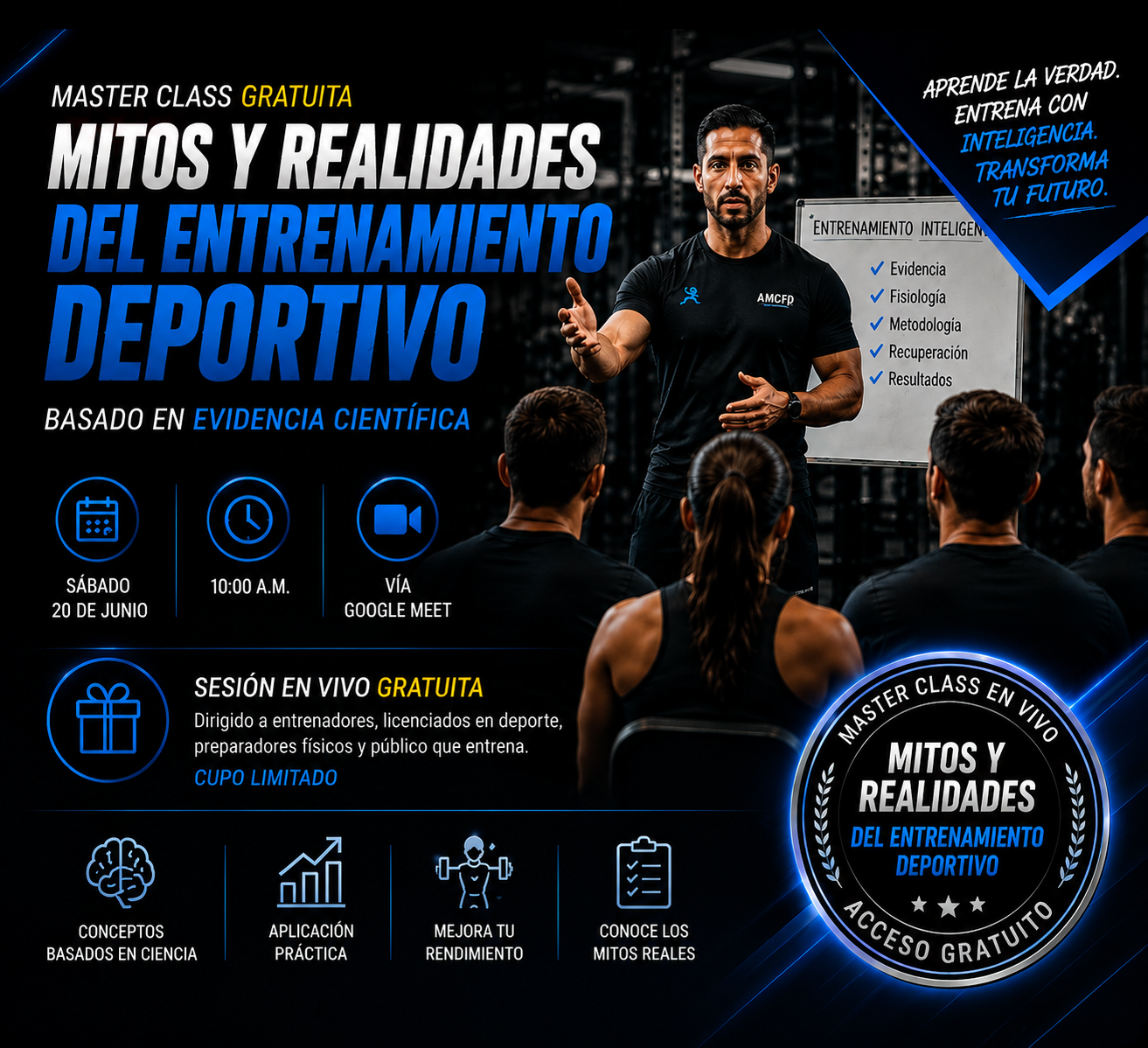 Master Class Mitos y realidades del entrenamiento deportivo